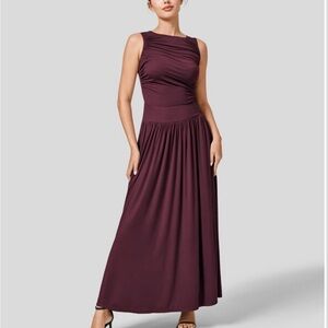 Maroon Halara Dress XL